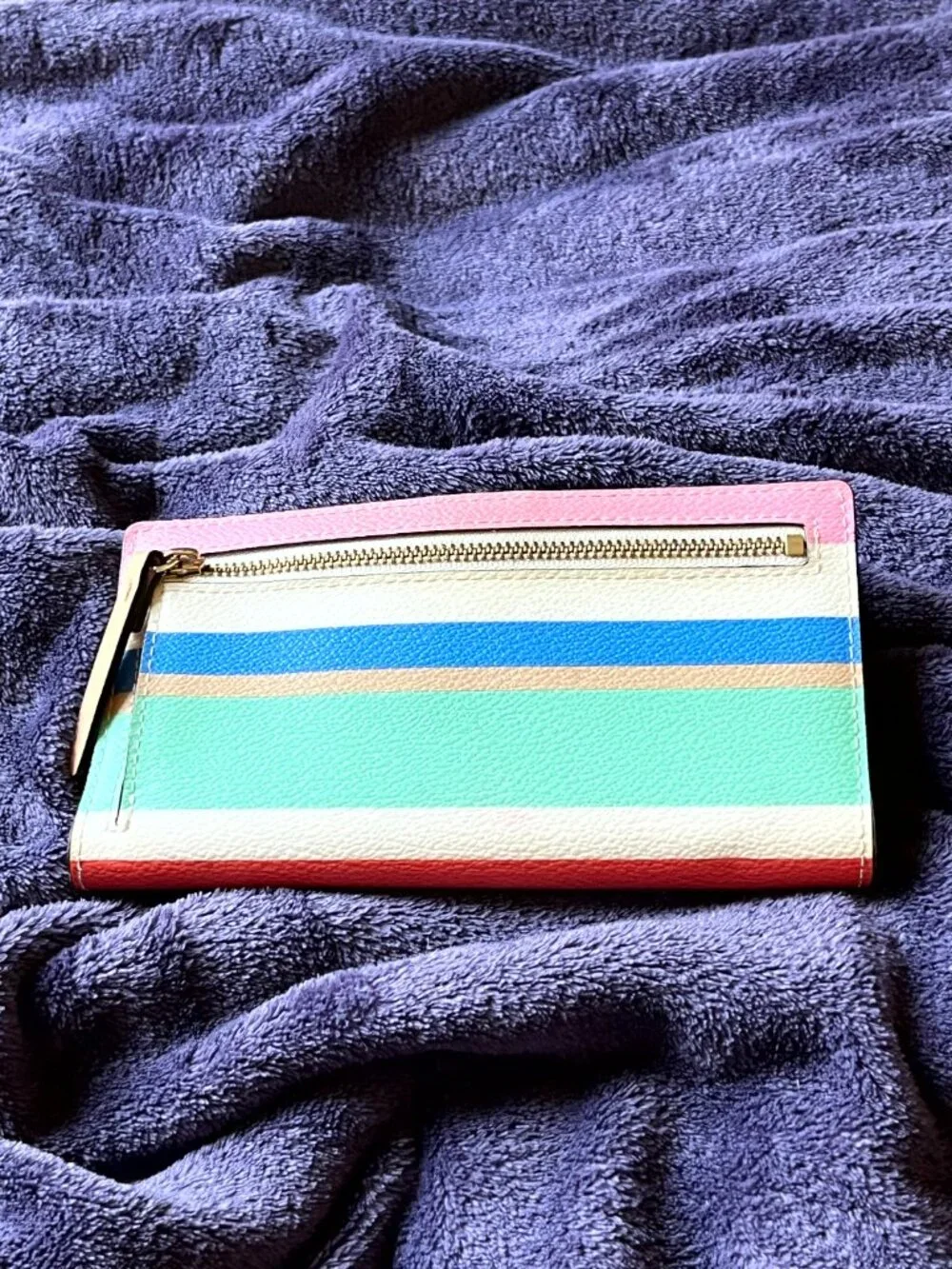 kate spade Large Slim Color Block Bifold Wallet